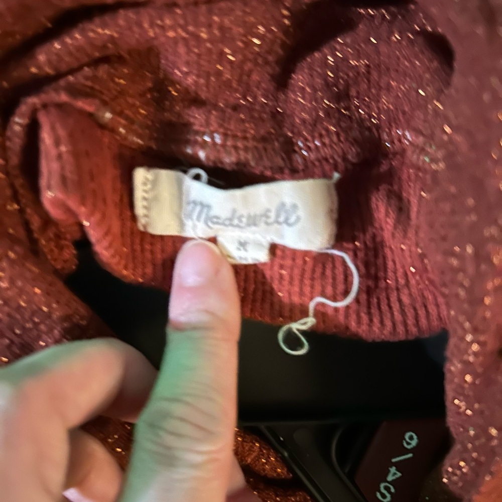 Madewell Night Sparkle Turtleneck Sweater - Picture 8 of 14